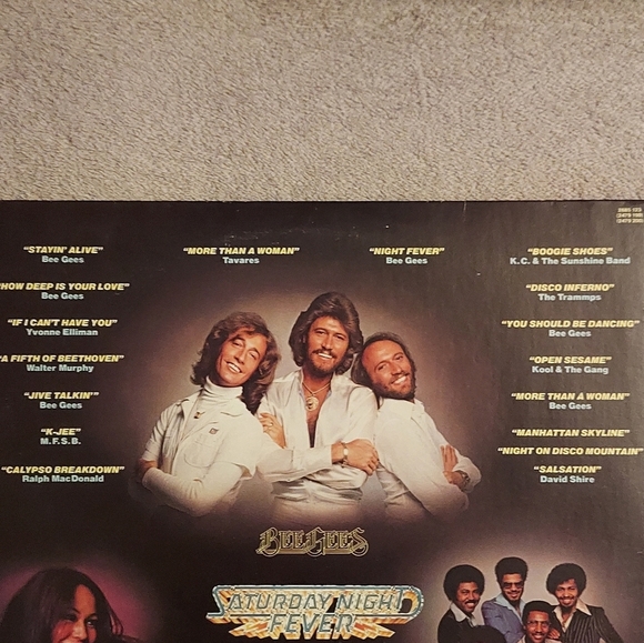 VINTAGE 1977 SATURDAY NIGHT FEVER THE ORIGINAL MOVIE SOUNDTRACK LP VINYL RECORD - Picture 6 of 9